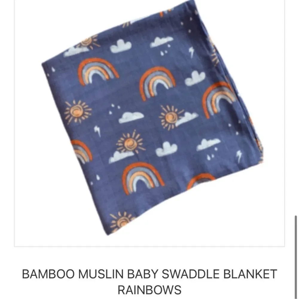 NEW Set of 4 Bamboo Muslin Swaddle Blankets ~YOU PICK